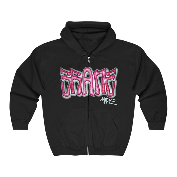 BRANE ZIP-UP HOODIE
