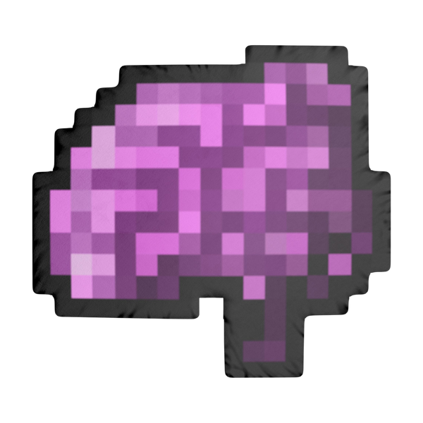 Pixel Brain Pillow